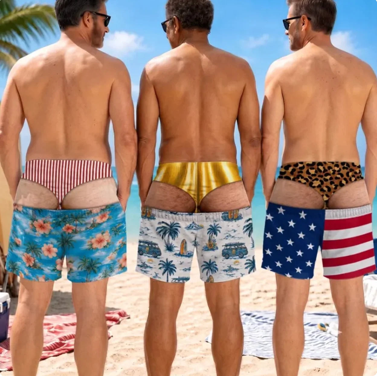 Cheek Supply - Swim Trunks